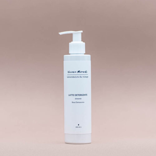 Latte detergente alla rosa damascena Laboratoire du visage Viviana Morandi